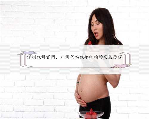 深圳代妈官网，广州代妈代孕机构的发展历程
