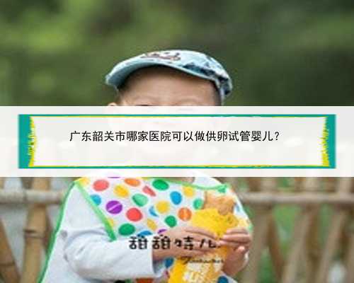广东韶关市哪家医院可以做供卵试管婴儿？